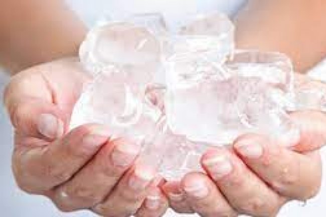 Zayıflamak ve kilo vermek için evde buz tedavisi