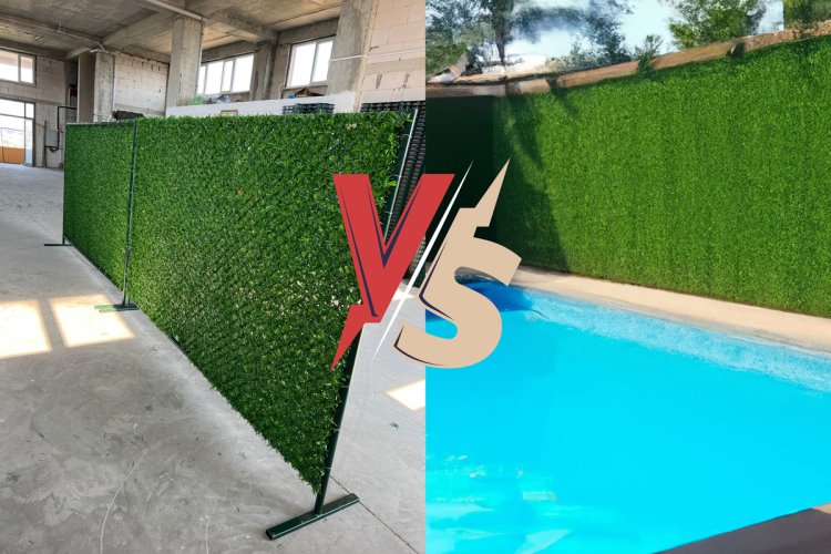 Mobile Grass Fence vs Grass Fence