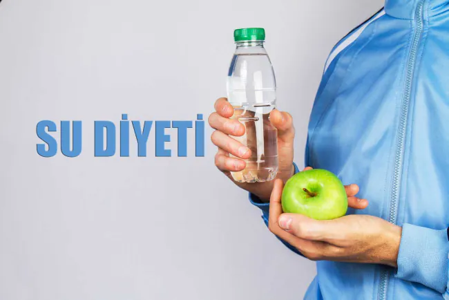 Kilo kaybı için su diyeti - 7 günlük su diyeti menüsü