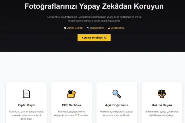 SecureAI: Kişisel Görsellerinizi Yapay Zekâdan Korumanın Resmî Yolu